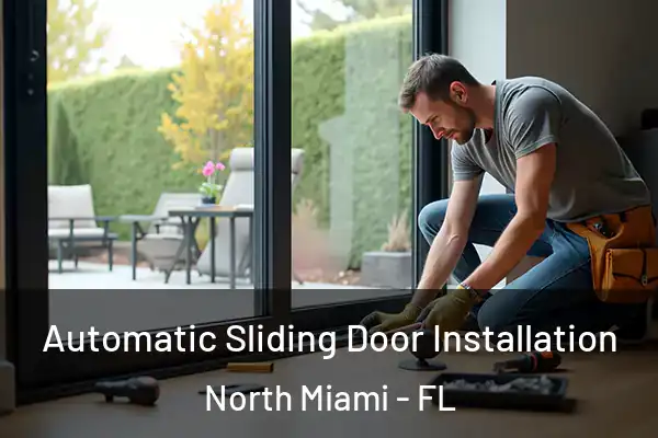 Automatic Sliding Door Installation North Miami - FL