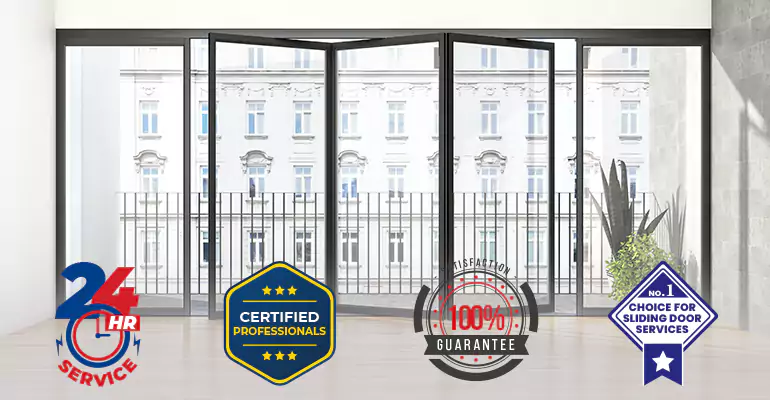 Sliding Accordion Door Repair in North Miami