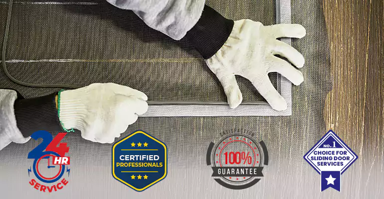 Commercial Mesh Door Repair in North Miami