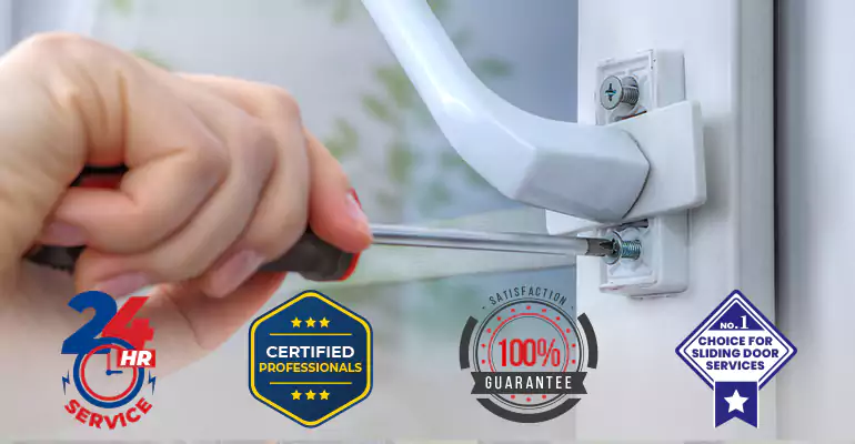 Broken Patio Door Handle Repair in North Miami