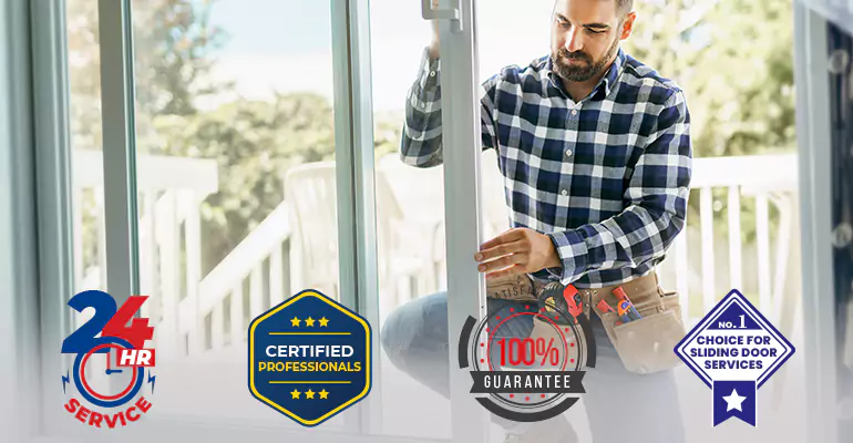 Leaking Sliding Glass Door Repair in North Miami
