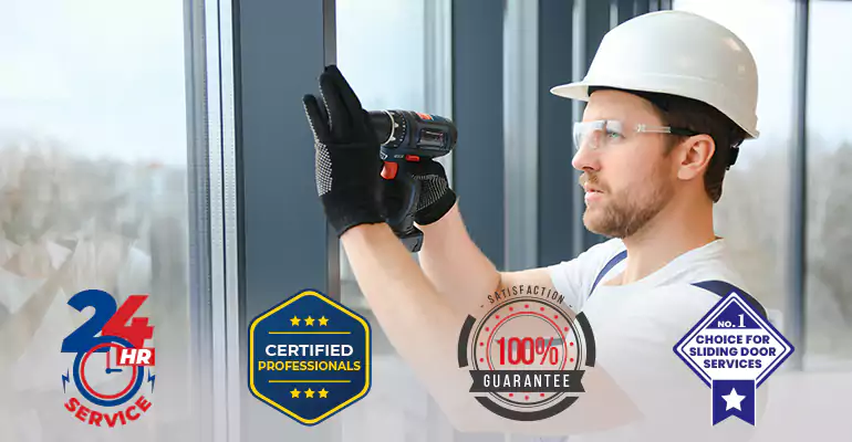 Sliding Glass Door Pin Lock Installation in North Miami