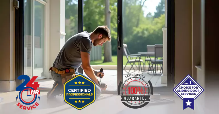 Sliding Door Strike Plate Repair in North Miami