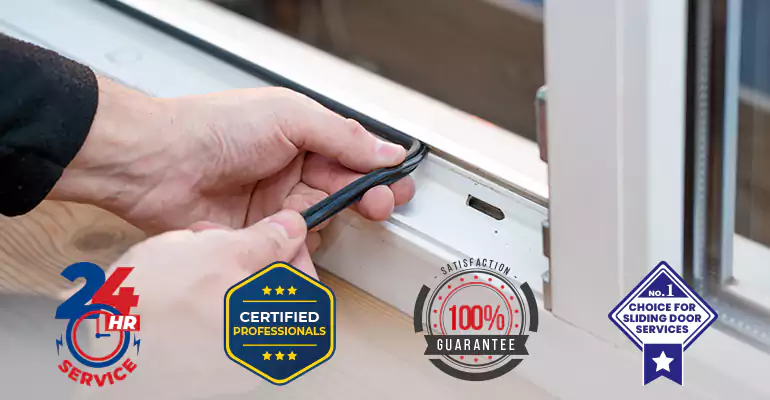 Sliding Glass Door Track Repair and Cost Estimate in North Miami