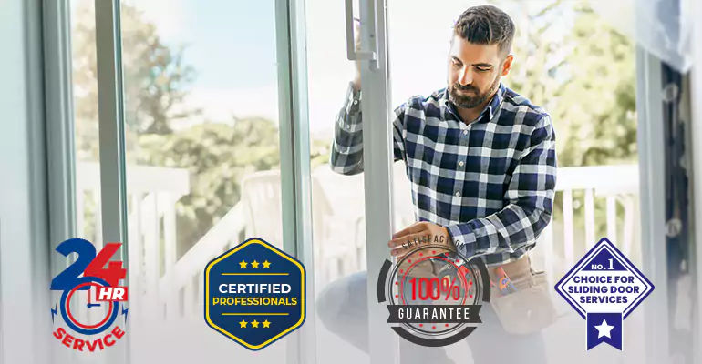 Residential Impact Sliding Glass Door Repair in North Miami