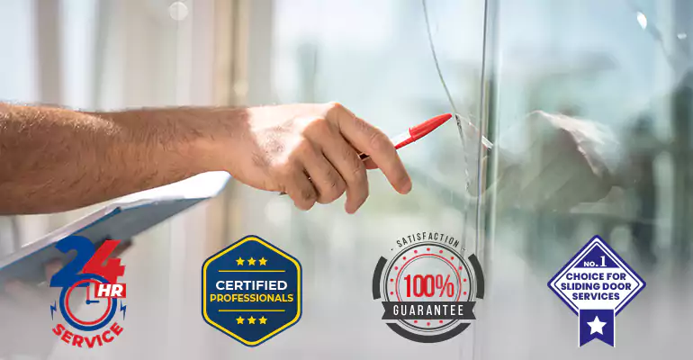 Sliding Glass Door Track Repair in North Miami