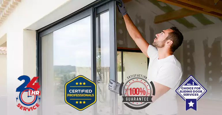 Sliding Glass Door Track Repair Service in North Miami