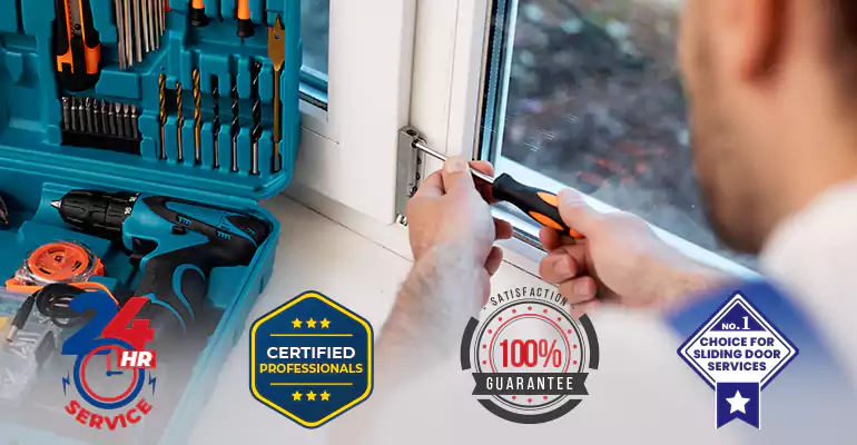 Sliding Patio Door Squeaks Repair Near Me in North Miami