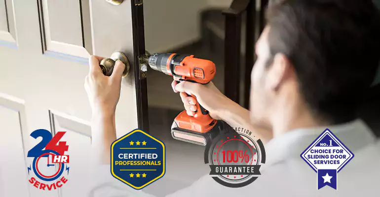 Sliding Wood Door Repair in North Miami