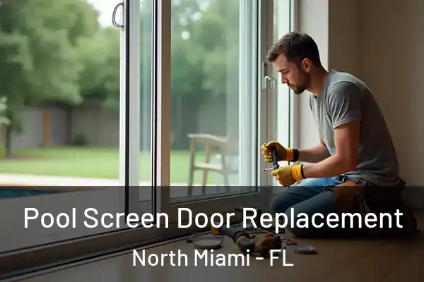Pool Screen Door Replacement North Miami - FL